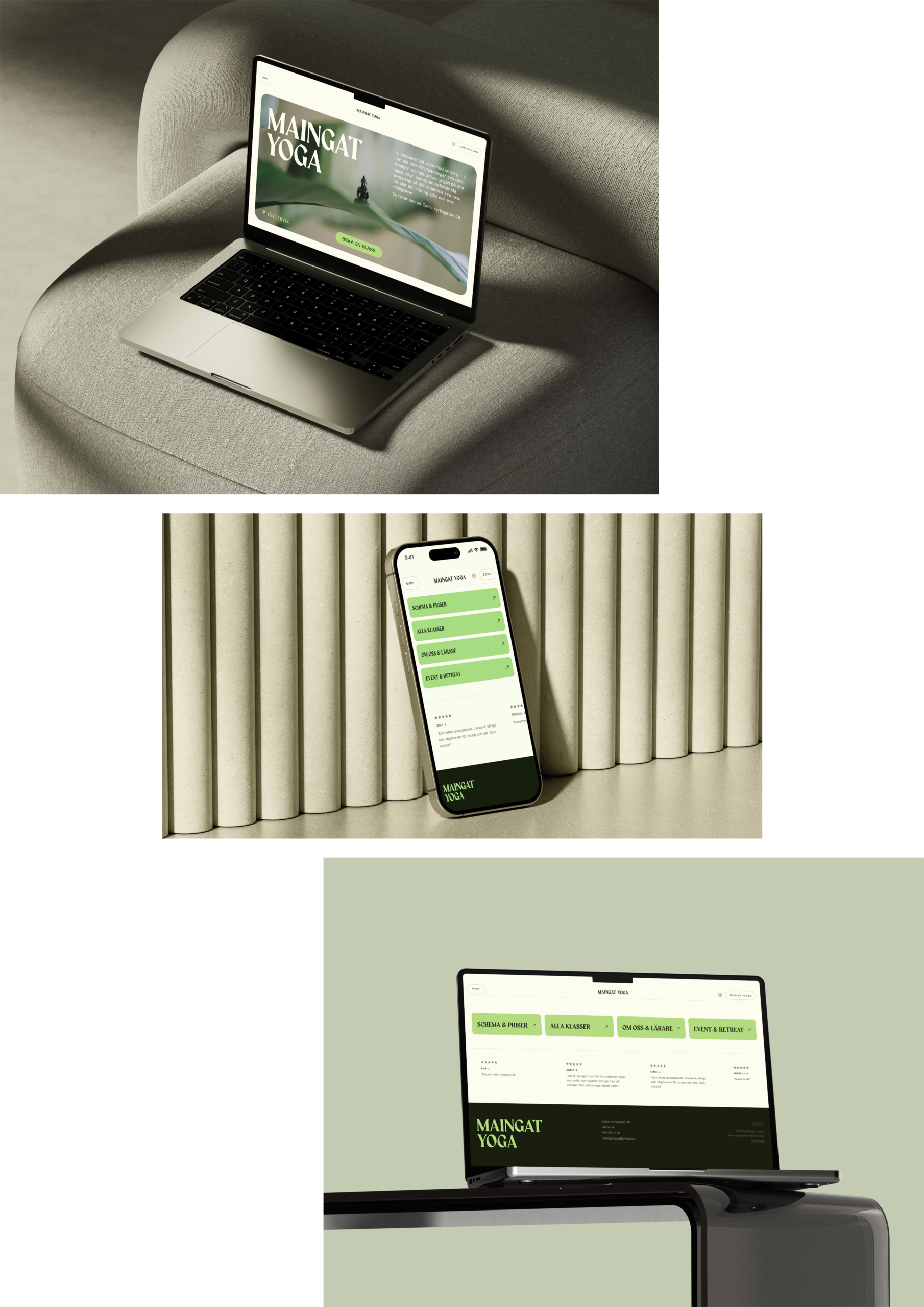 Maingat Yoga showcase